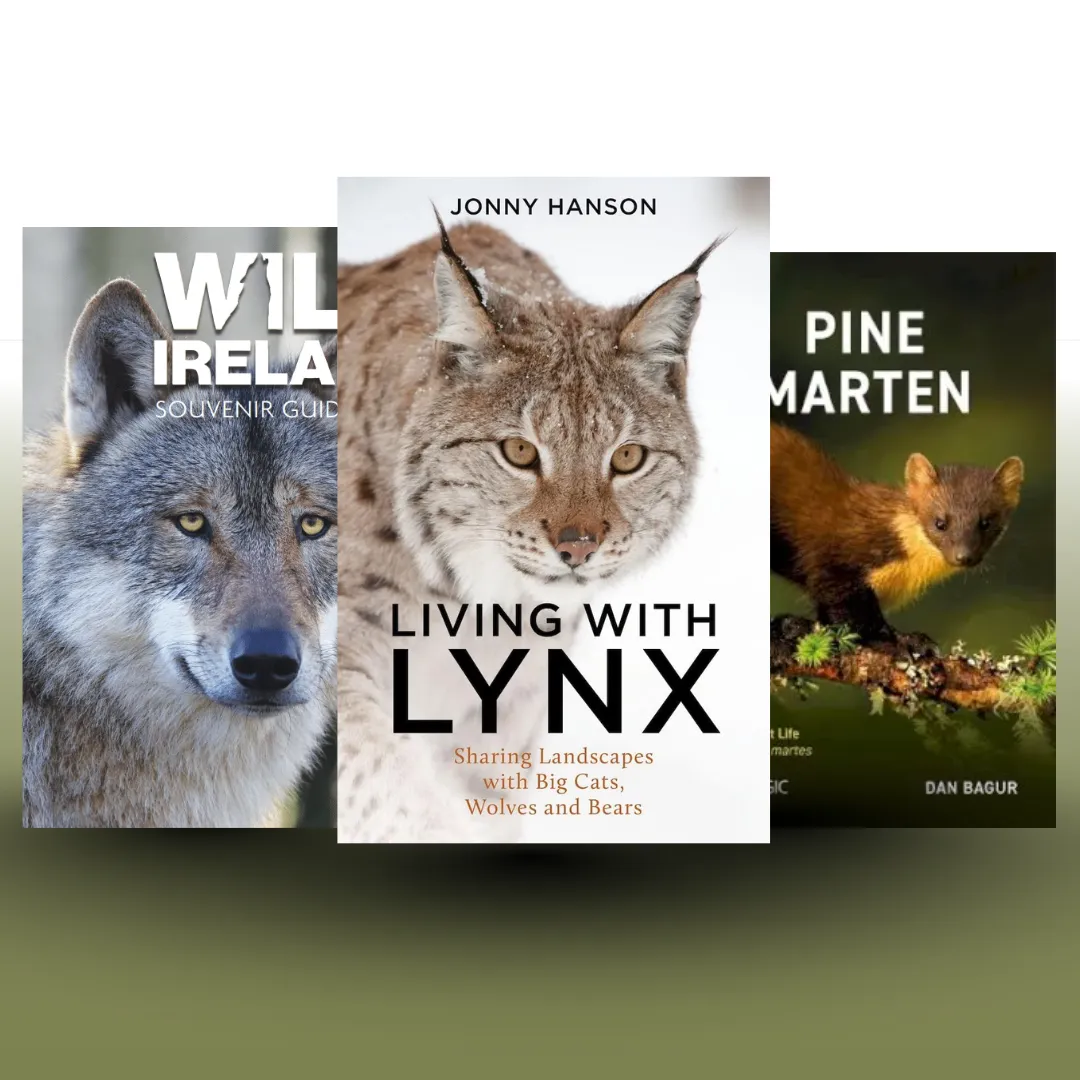 Wild Atlantic way book and Wild Ireland Souvenir Guide 